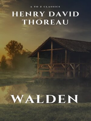 cover image of Walden by henry david thoreau